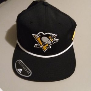 Adidas Pittsburgh Penguins rope adjustable strap hat